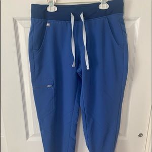 Figs Zamora jogger scrub pants in Denim